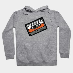 Retro Vintage Cassette Tape illustraton Hoodie